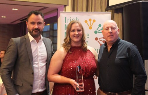 Mitie Ireland staff at Charity Awards Night 2022