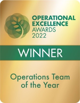 Operations Team of the Year, Winner logo (Operational Excellence Awards 2022)