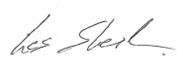Les Sheridan signature