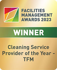 Cleaning Service Provider of the Year, winner logo, FM Awards 2023